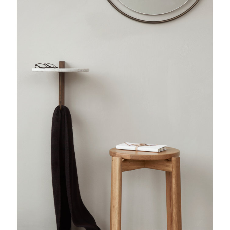 Audo Natural Oak Passage Accent Stool
