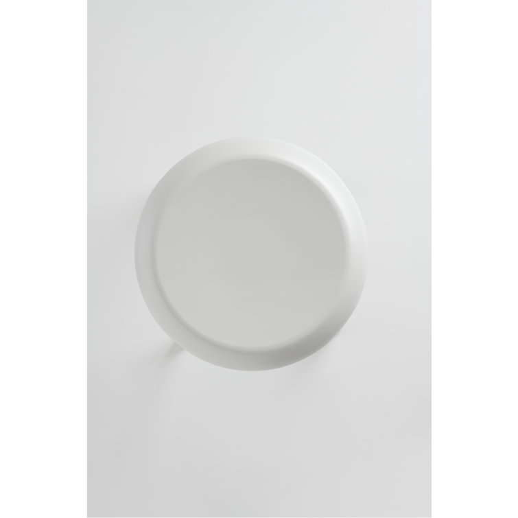 Za 30'' White Powder Coated Aluminum Bar Stool