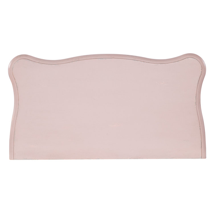 Pink Glam 2-Drawer Accent Chest with Dovetail Drawer