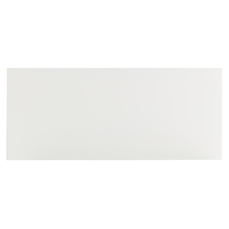 White Maple Veneer 46'' Glam Chest with Pewter Hardware