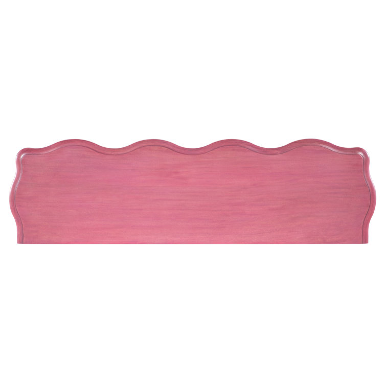 Pink 54.5'' Glam Transitional Sideboard with Bronze Pulls
