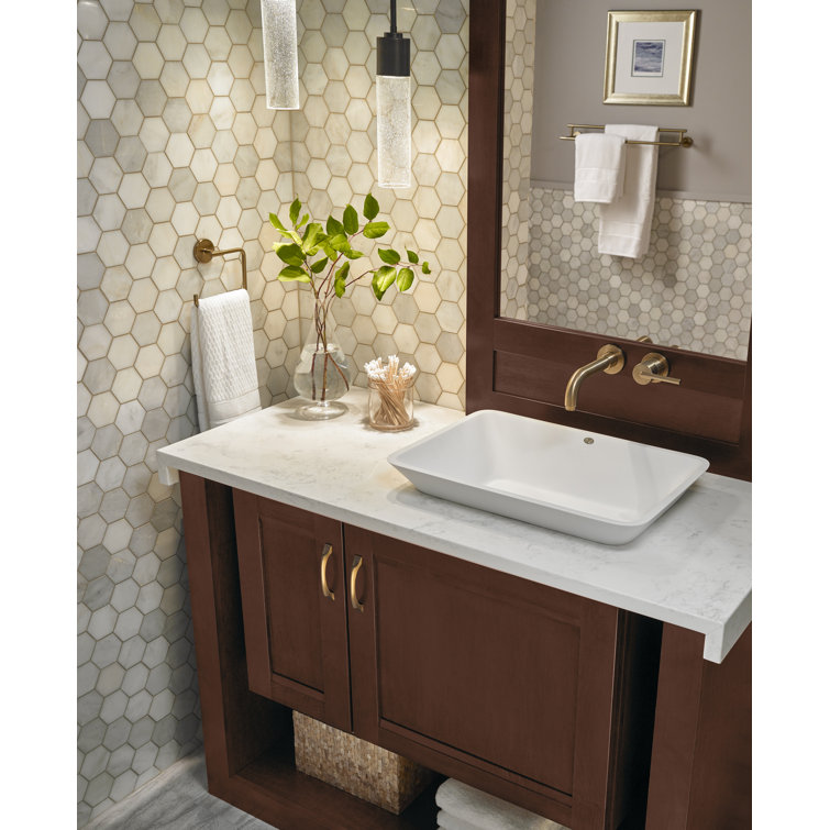 Greecian Marble Hexagon Mosaic Wall and Floor Tile