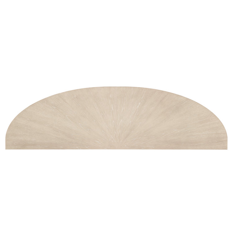 Cream Oak Transitional Sideboard with Metal Accents