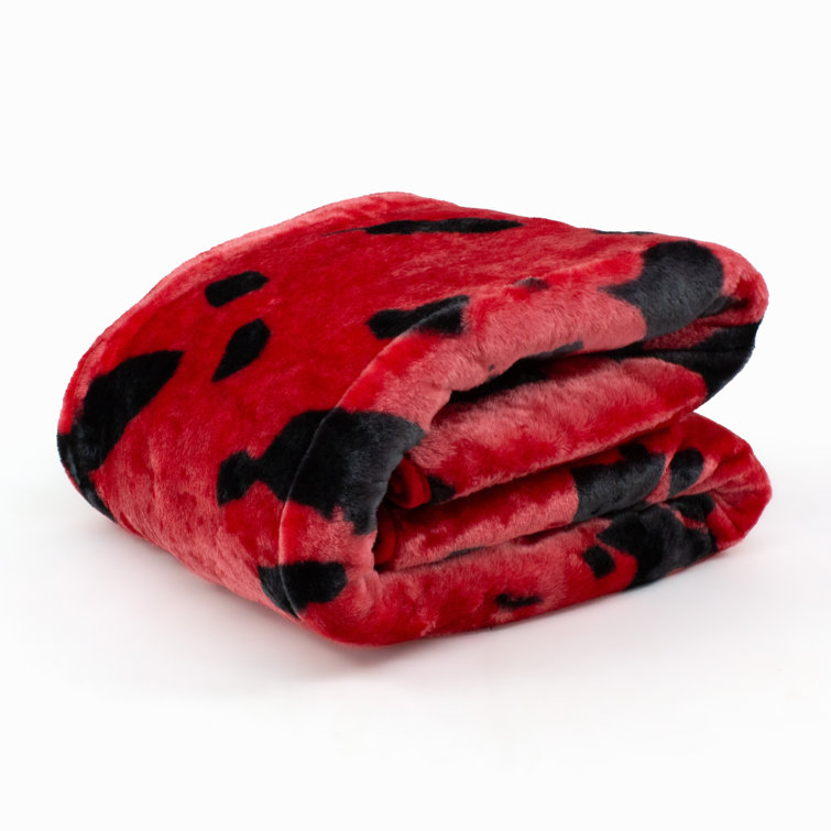 Georgia Bulldogs Twin-Size Cozy Knitted Throw Blanket, 86" x 63"