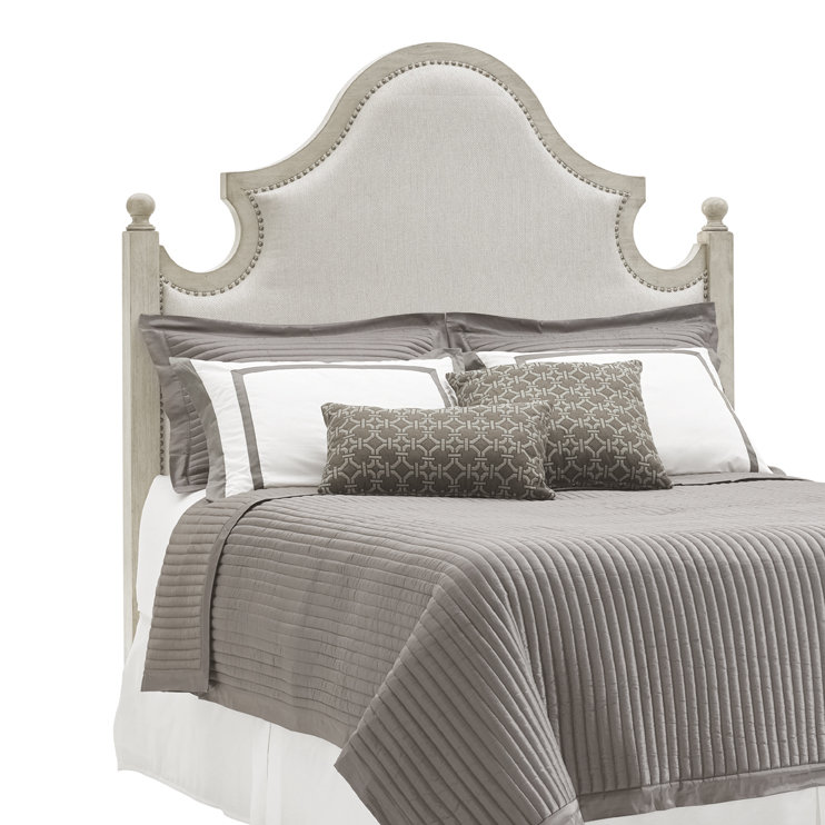 Oyster Upholstered Tufted Queen Headboard