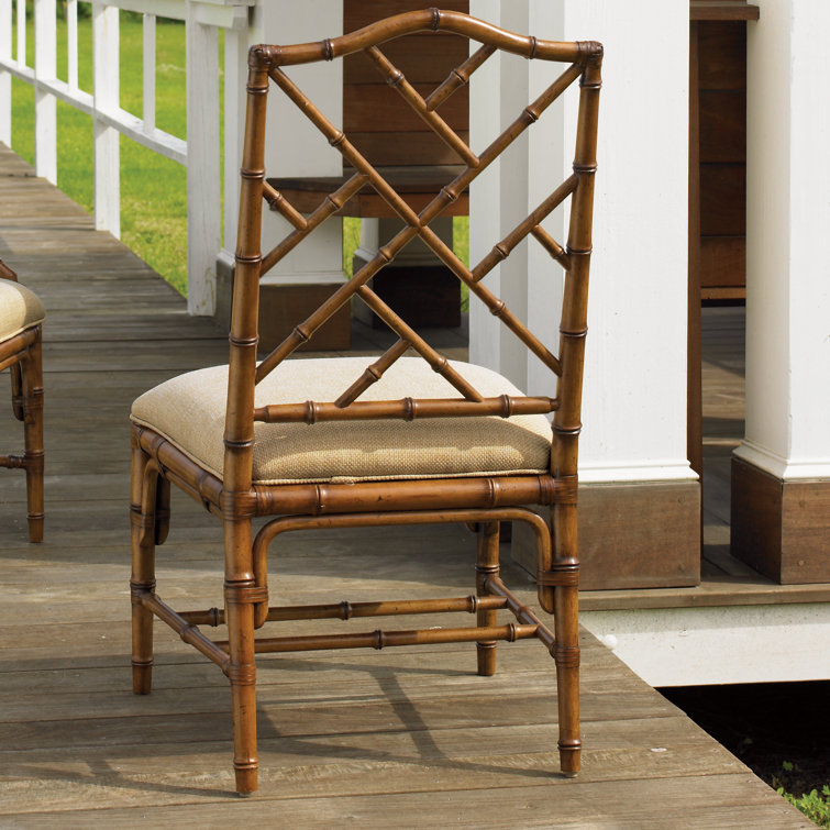 Island Estate Ceylon 22.5" Rattan Side Chair in Beige