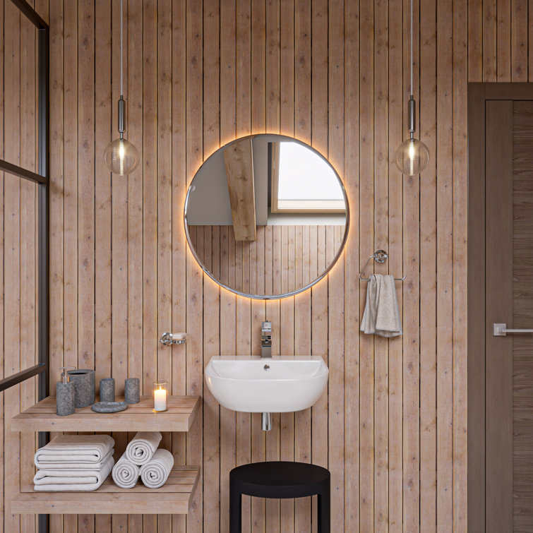 Polished Chrome 6-Piece Metal Bathroom Accessory Set