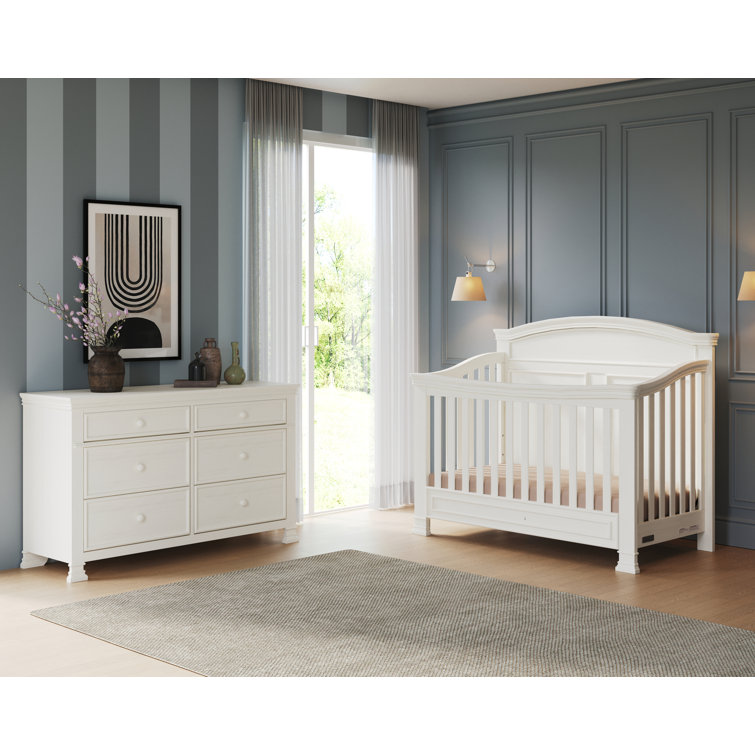 Vintage Linen Double Dresser with Soft Close Drawers