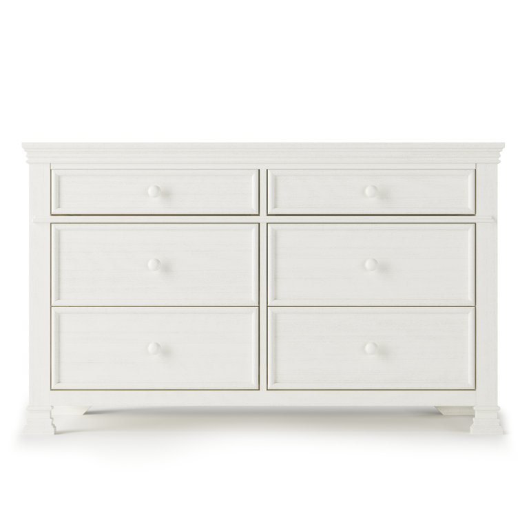 Vintage Linen Double Dresser with Soft Close Drawers