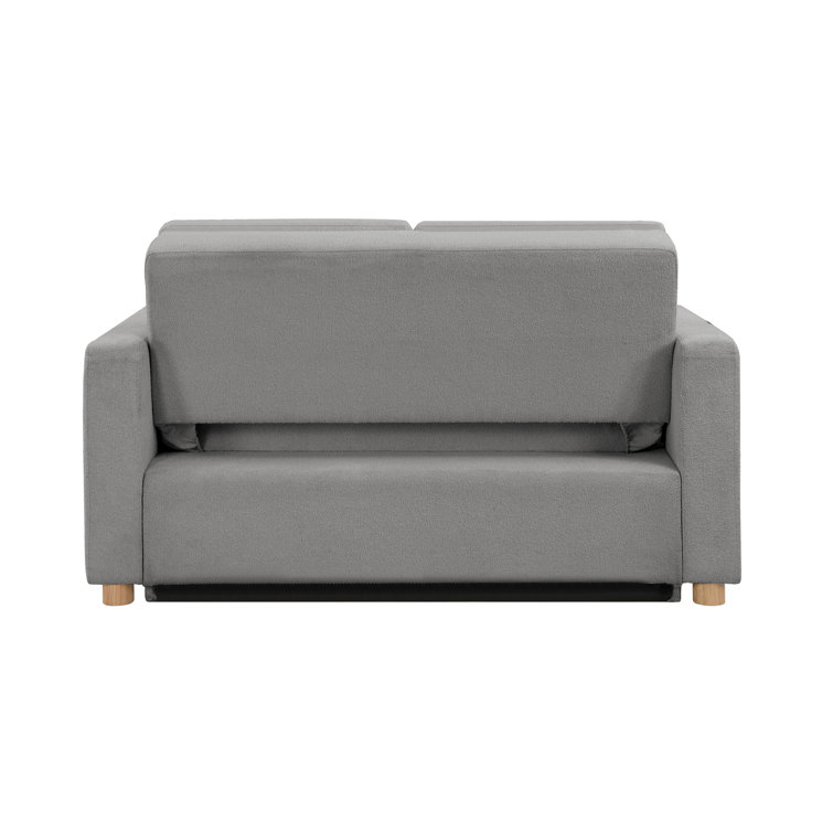 Gray Fabric Lawson Sleeper Sofa with Removable Cushions