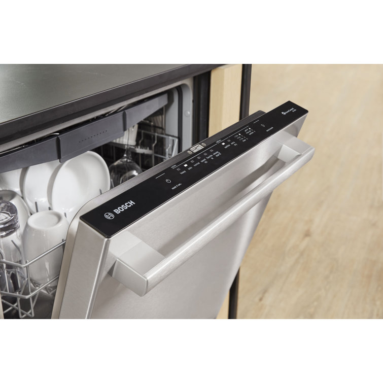 24" Stainless Steel Built-In Dishwasher with Top Control