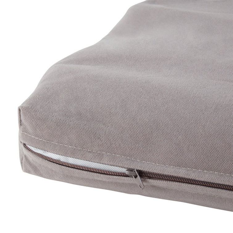 Gray Extra Small Reversible Microfiber Crate Pad