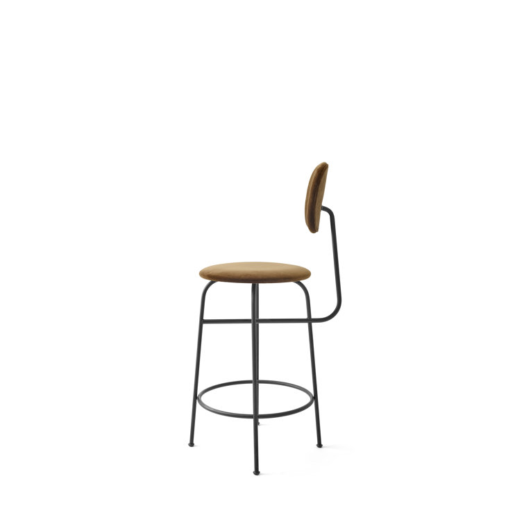 Fiord 961 Wool and Black Steel Frame Counter Stool