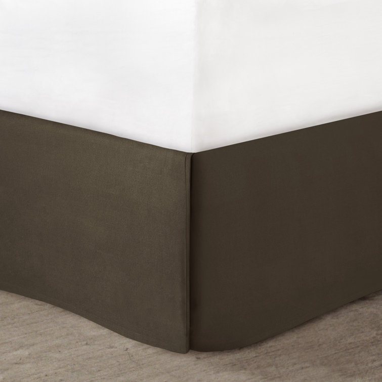 California King Brown Microfiber Reversible Jacquard Bedding Set