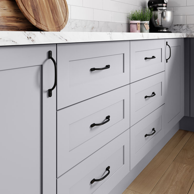 6.22'' Matte Black Iron Arch Pull Handle