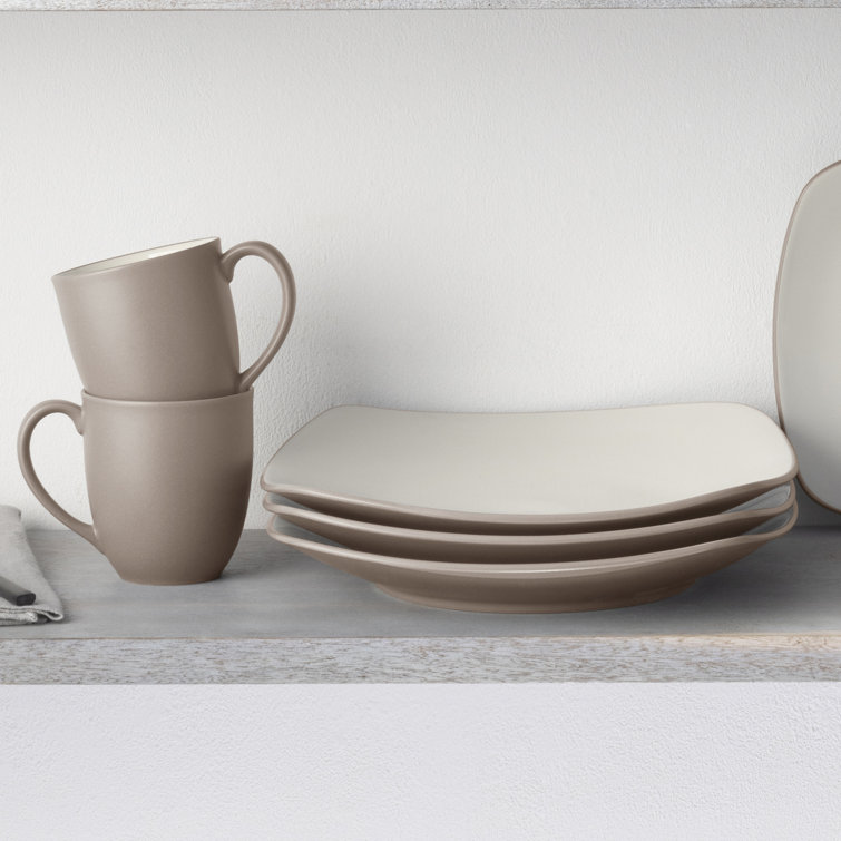 Clay Ceramic 12 oz. Microwave Safe Mug Set