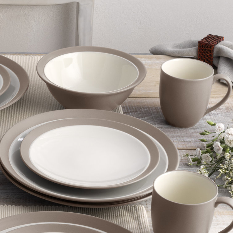 Clay Ceramic 12 oz. Microwave Safe Mug Set
