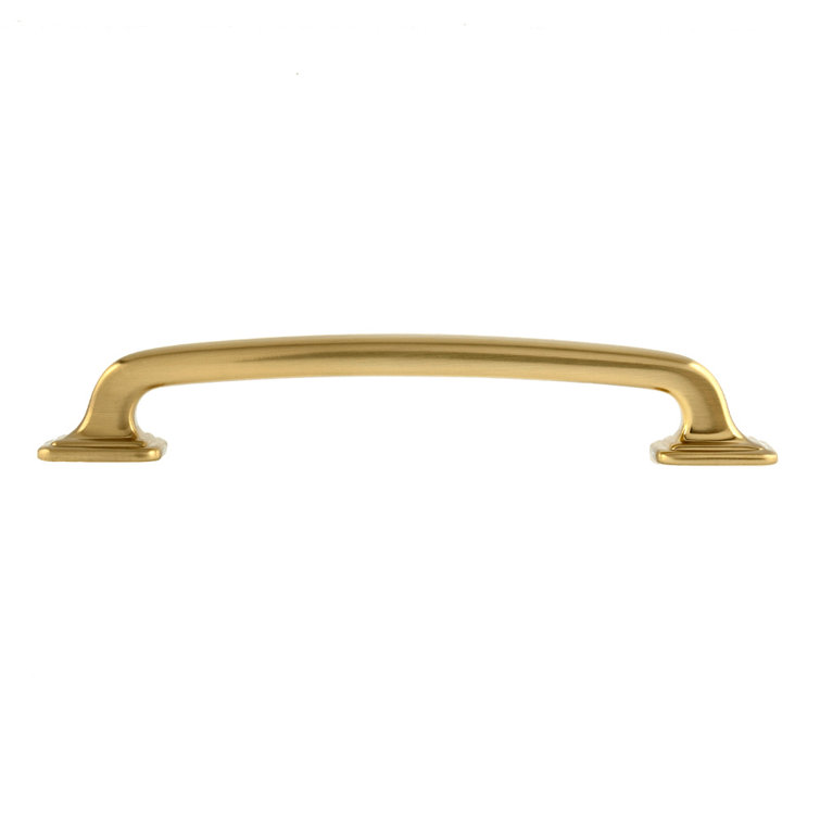 Grayson 5" Satin Brass Arch Pull with Mounting Hardware
