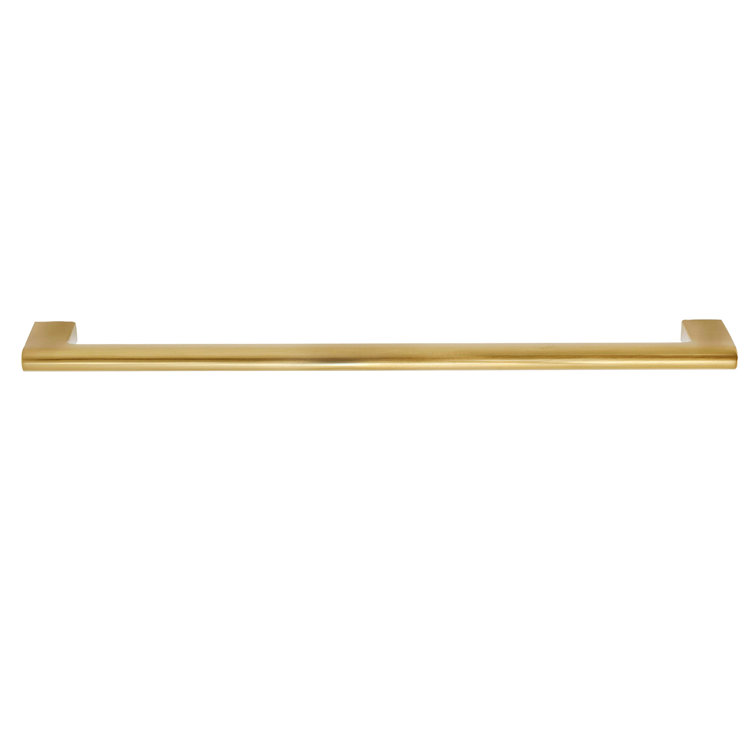 Vail 6-Inch Satin Brass Cylindrical Bar Pull