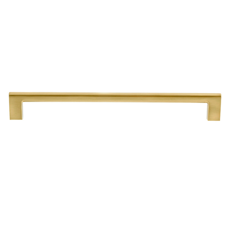 Vail 10" Satin Brass Cylindrical Bar Pull