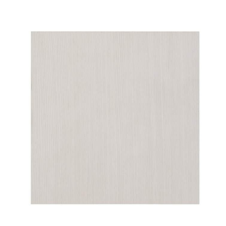 White Wood Extendable Rectangular Dining Table with Gold Accents