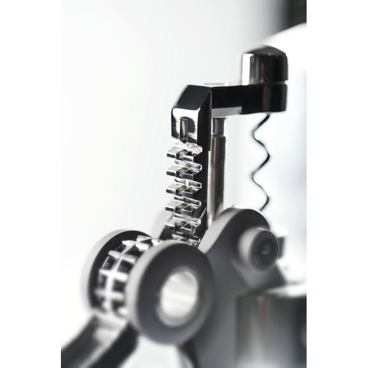 Baltaz Black and Silver Lever Corkscrew with Foil Cutter