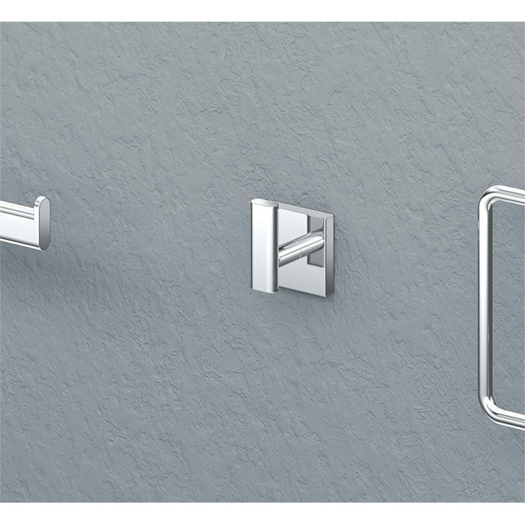 Chrome Wall Mounted Single Robe Hook