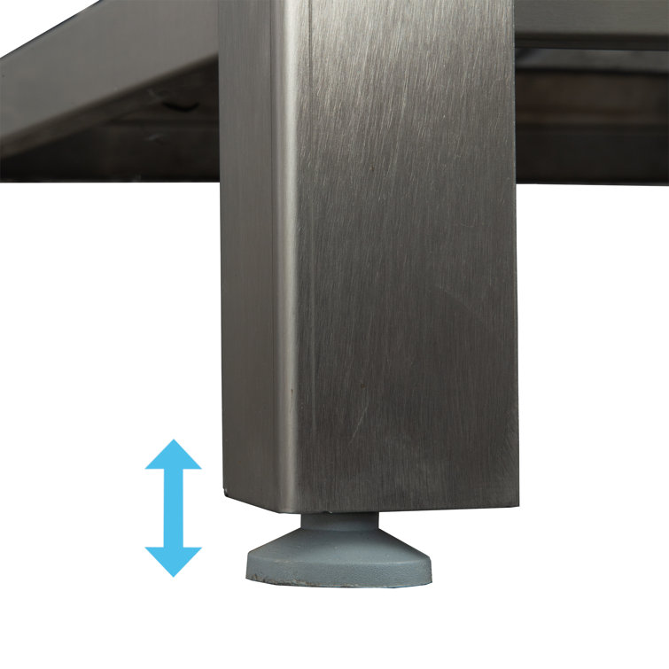 28" Stainless Steel Freestanding Utility Sink with Faucet