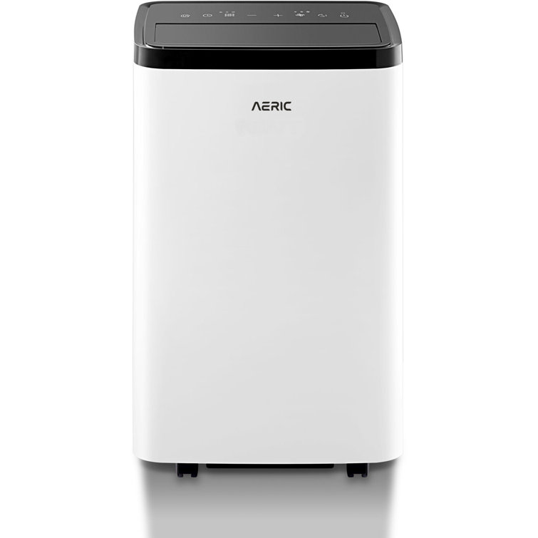 Aeric 8,000 BTU White Portable Air Conditioner with Remote