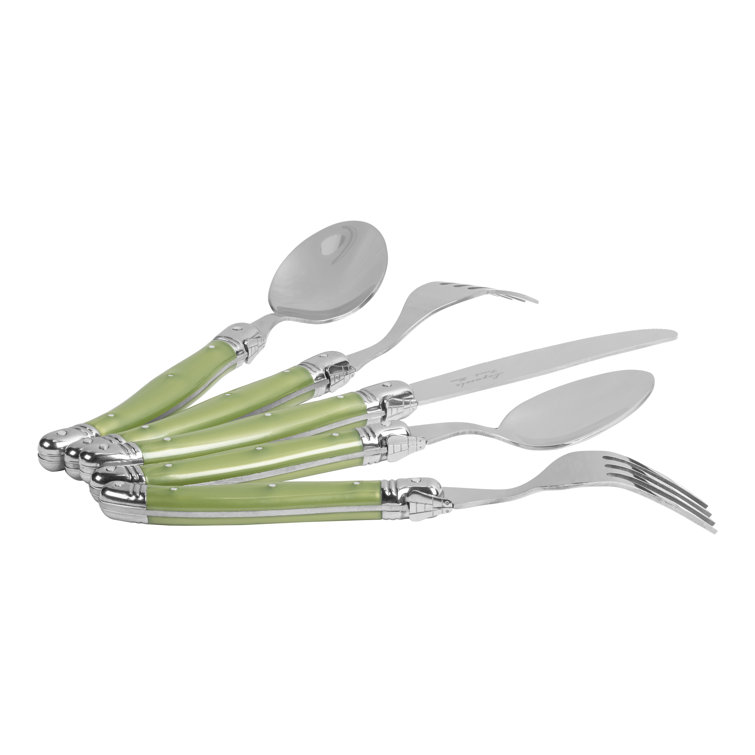 French Home French Home Laguiole 20 Piece Stainless Steel Flatware Set, Service for 4