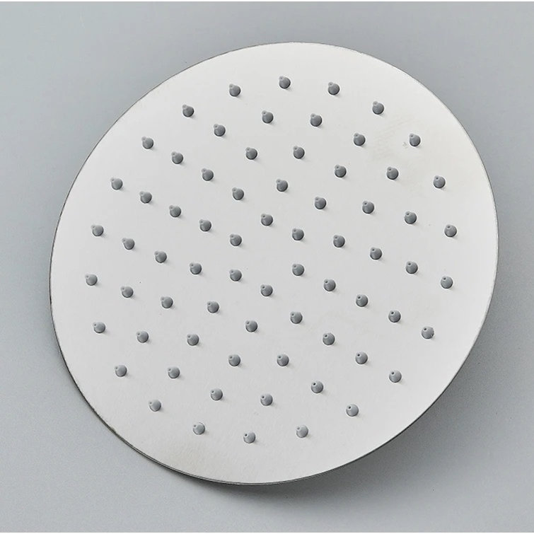 Brushed Stainless Steel Dual Function Outdoor Shower with Single Lever