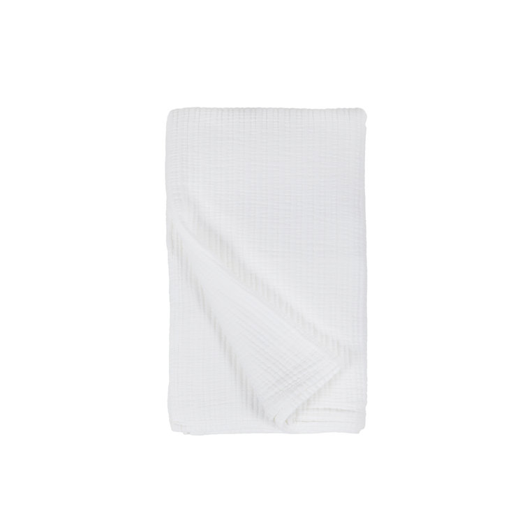 Chatham White Cotton Queen Matelasse Coverlet