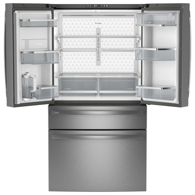 Stainless Steel Smart French Door Refrigerator with Ice Maker