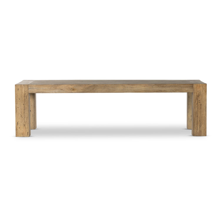 Rustic Wormwood Oak Reclaimed Wood Dining Table