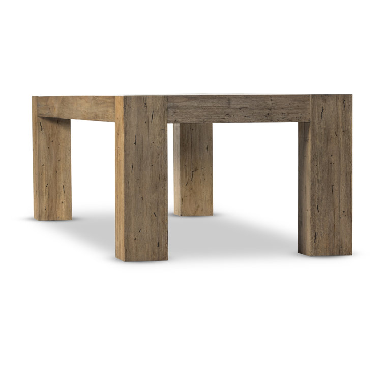 Rustic Wormwood Oak Reclaimed Wood Dining Table