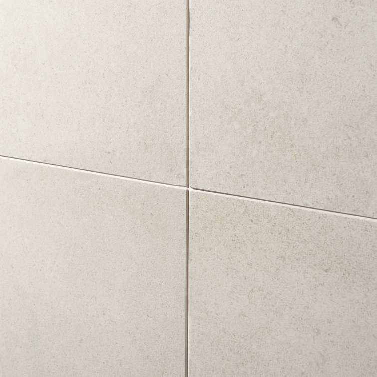 Lincoln 12" x 24" Beige Matte Porcelain Floor and Wall Tile