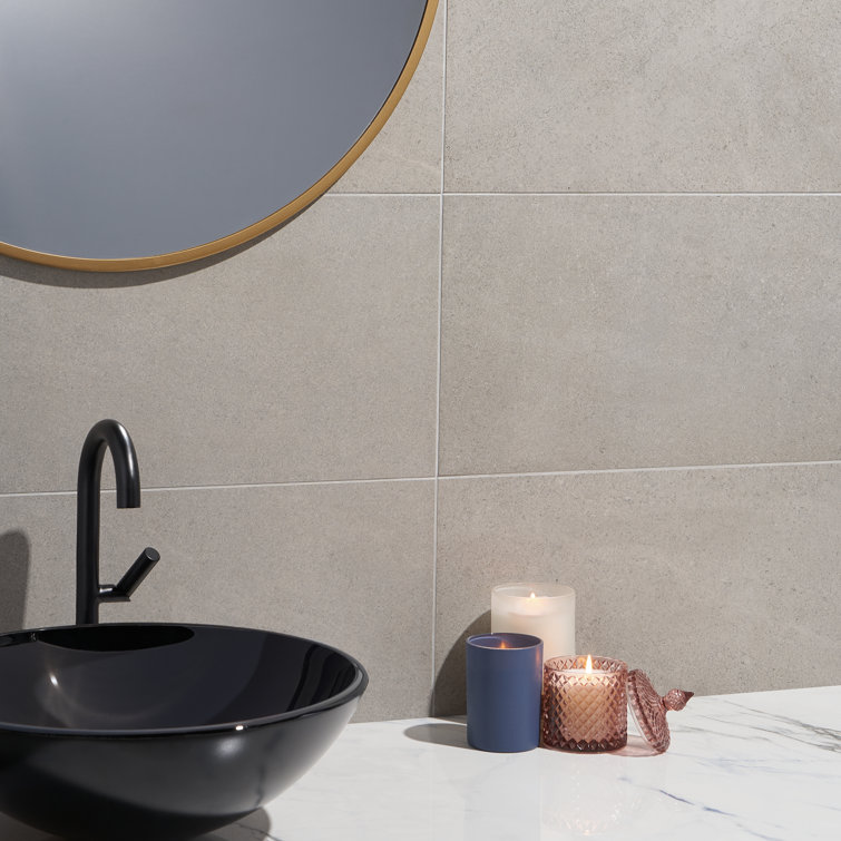 Jefferson Rock 12" x 24" Matte Porcelain Floor and Wall Tile