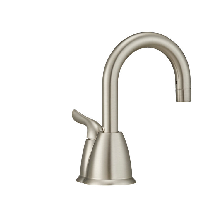 Satin Nickel Instant Hot Water Dispenser Faucet System
