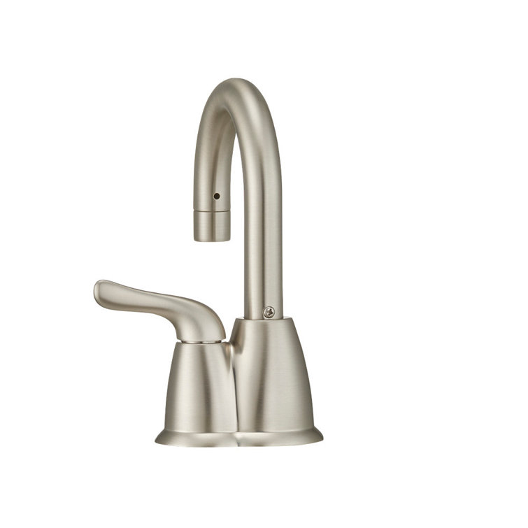 Satin Nickel Instant Hot Water Dispenser Faucet System
