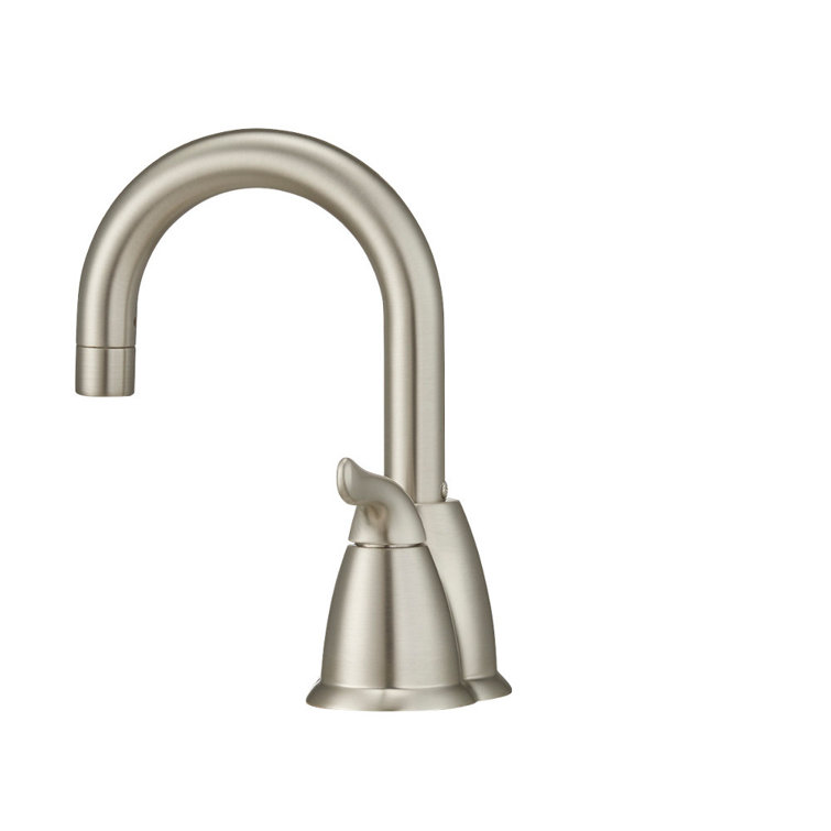 Satin Nickel Instant Hot Water Dispenser Faucet System