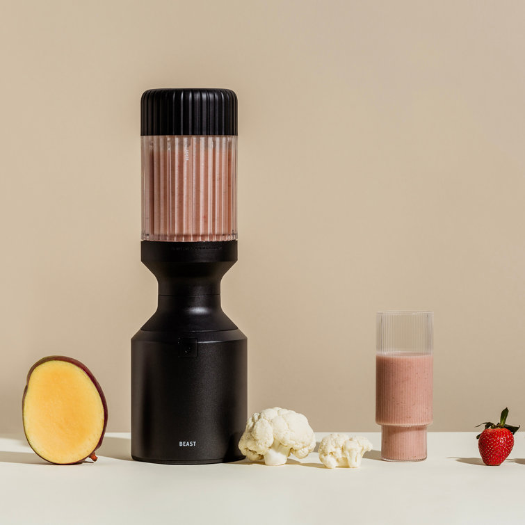 Carbon Black Aluminum Variable Speed Blender with Tritan Container