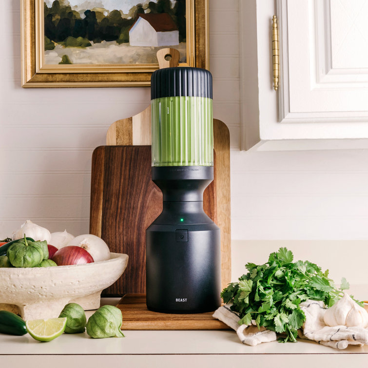 Carbon Black Aluminum Variable Speed Blender with Tritan Container