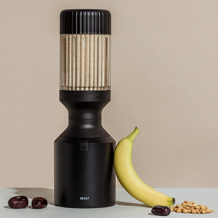 Carbon Black Aluminum Variable Speed Blender with Tritan Container
