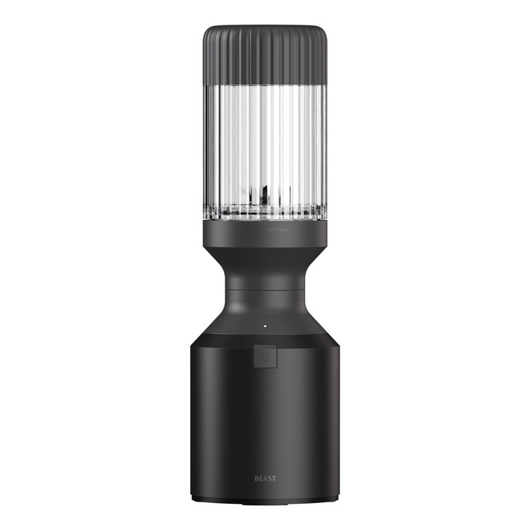 Carbon Black Aluminum Variable Speed Blender with Tritan Container