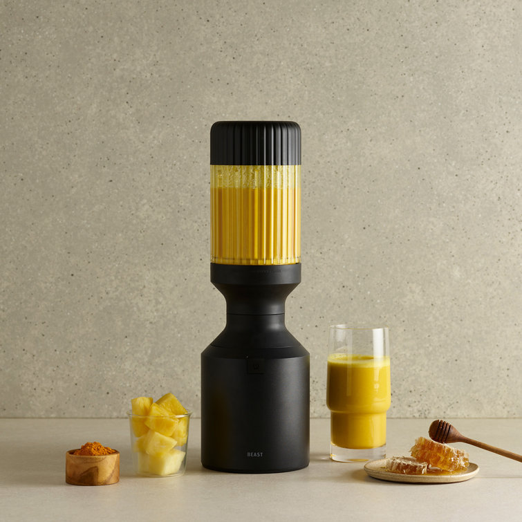 Carbon Black Aluminum Variable Speed Blender with Tritan Container