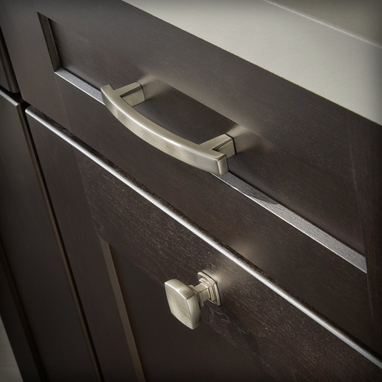 Brushed Nickel 5.39-Inch Cabinet Bar Pull with Mounting Hardware