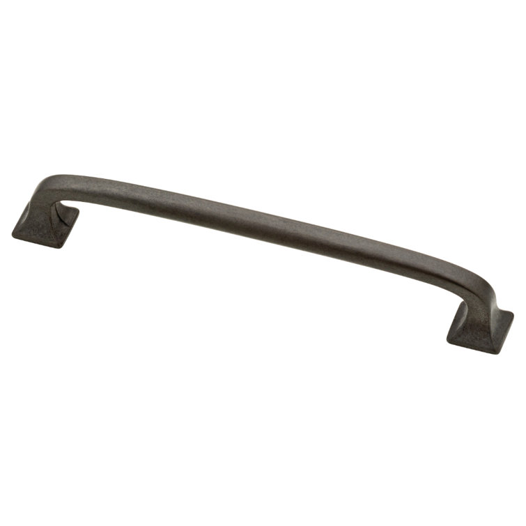 Soft Iron 4" Bar Pull Handles with Mounting Hardware