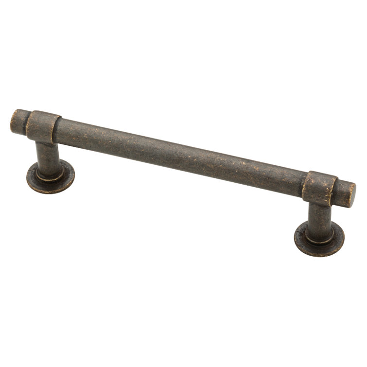Warm Chestnut Nickel 3" Industrial Bar Pull Multipack