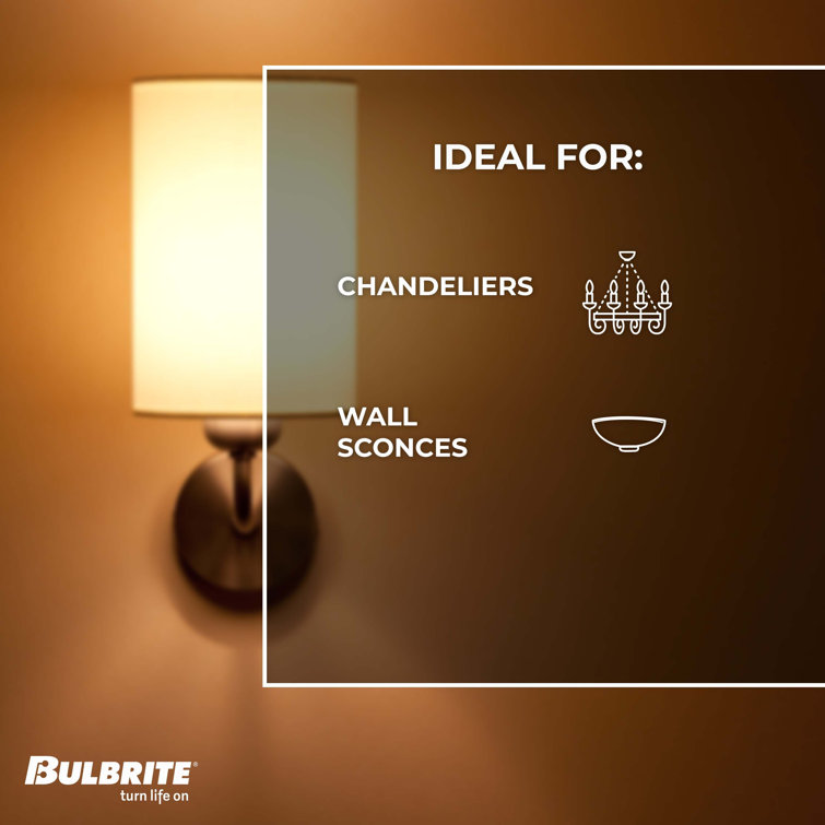 Frosted White Dimmable LED Filament Bulb Set