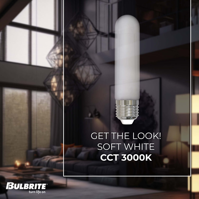 Frosted White Dimmable LED Filament Bulb Set